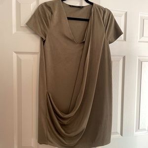 Zara suede dress